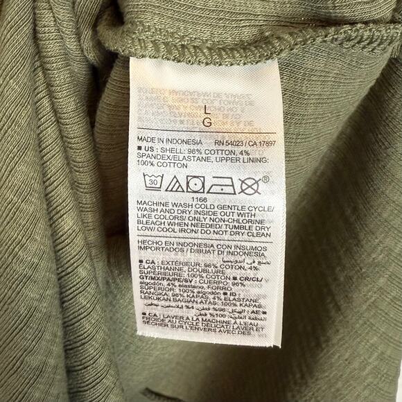 Old Navy Rib Knit Halter Midi Dress in Alpine Tundra NWT Size Large - Picture 5 of 5